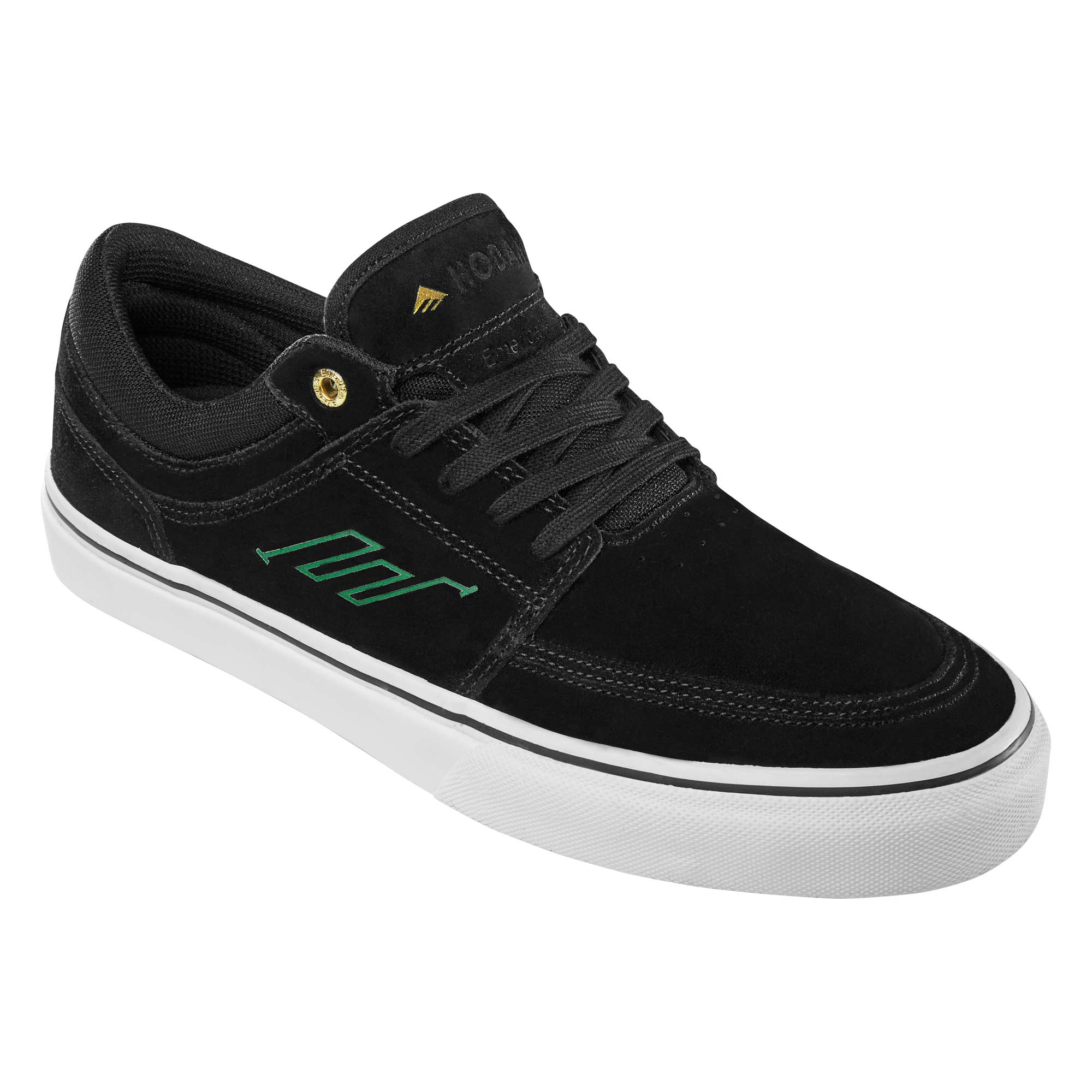 EMERICA Shoe HOBAN bla/whi/gol black/white/gold
