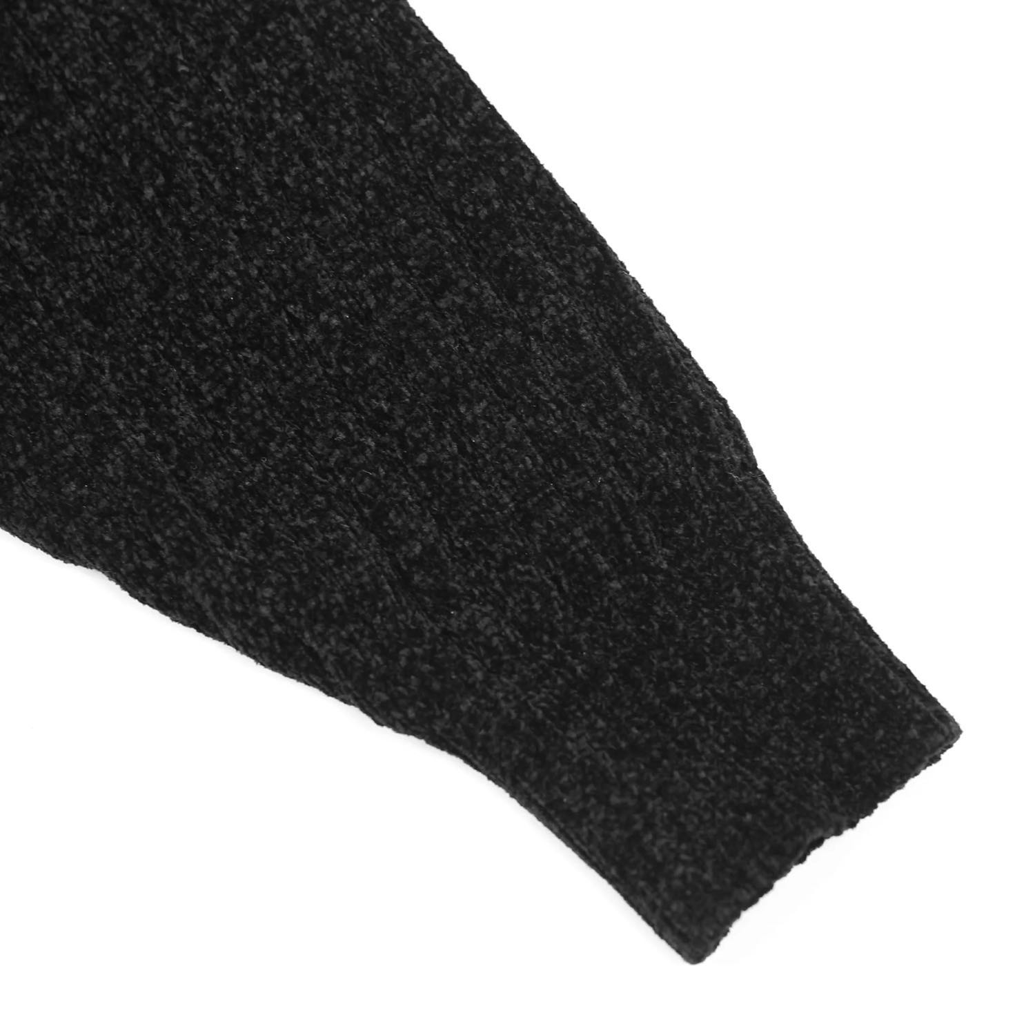 Yardsale Phantasy Chenille Hood - black Yardsale Phantasy Chenille Hood - black