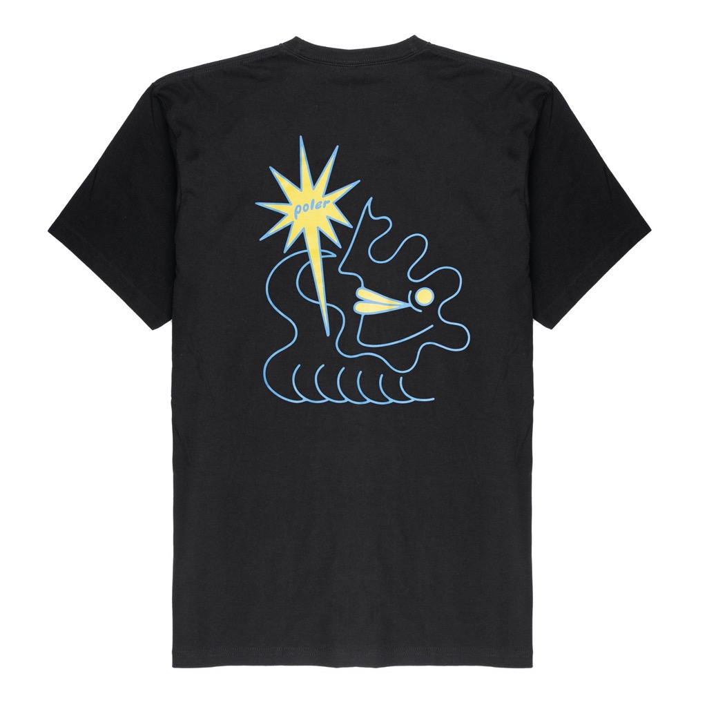 Poler Wavy T-Shirt - black XXL