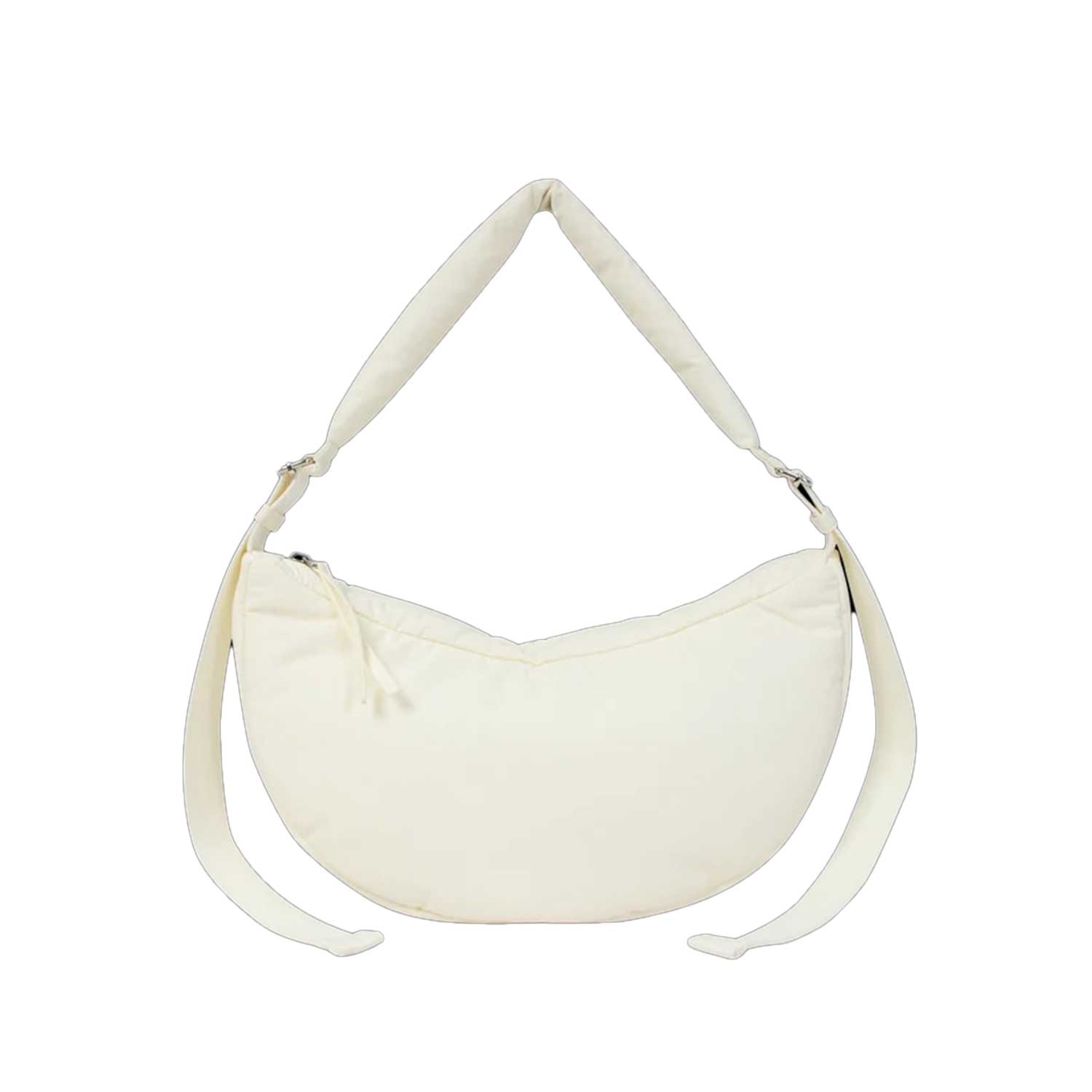 Doughnut Eclair Softies Crossbody Bag - chalk