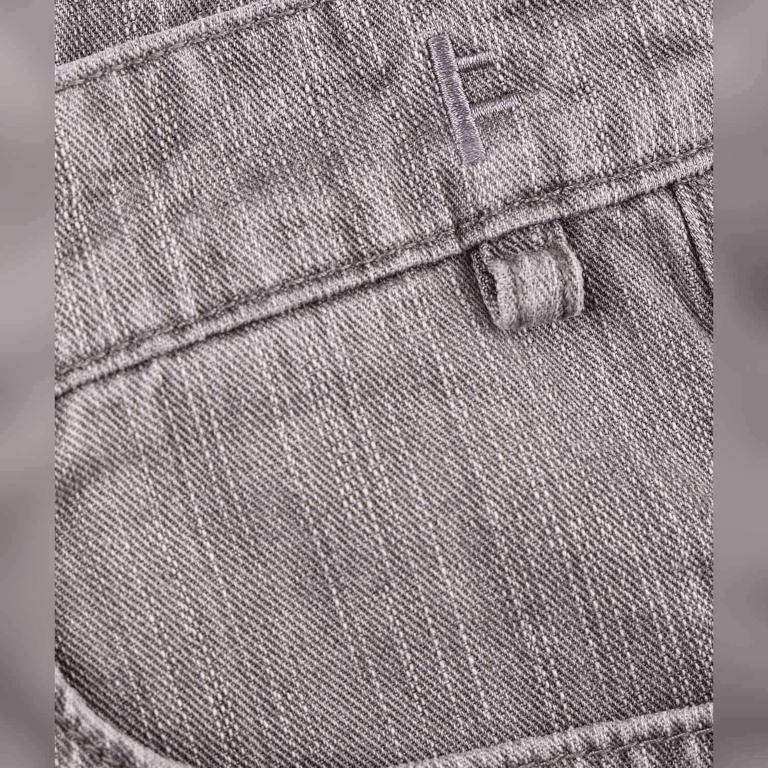 Former Distend Seam Jean Short - washed grey 36