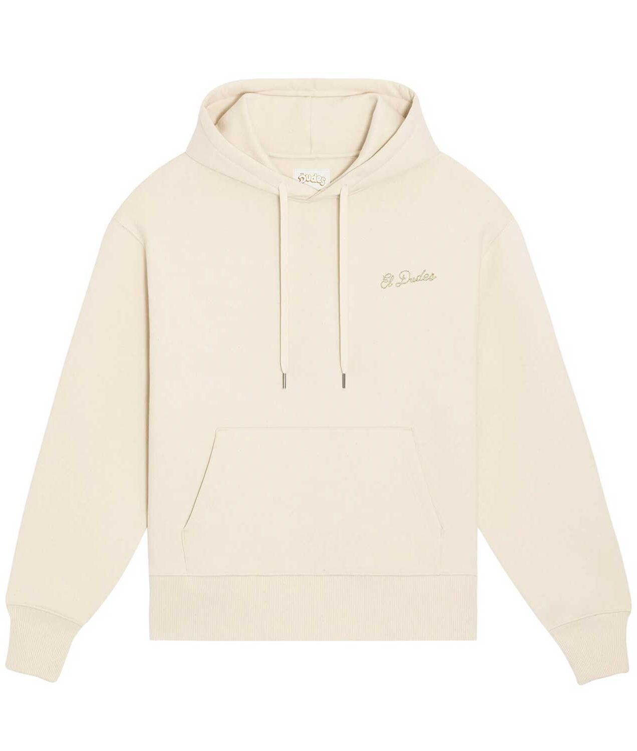 The Dudes El Dudes Premium Heavyweight Hoodie - almond milk S The Dudes El Dudes Premium Heavyweight Hoodie - almond milk XXXL