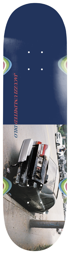 Jacuzzi Skateboard Deck Dilo Burnt Out 8,50