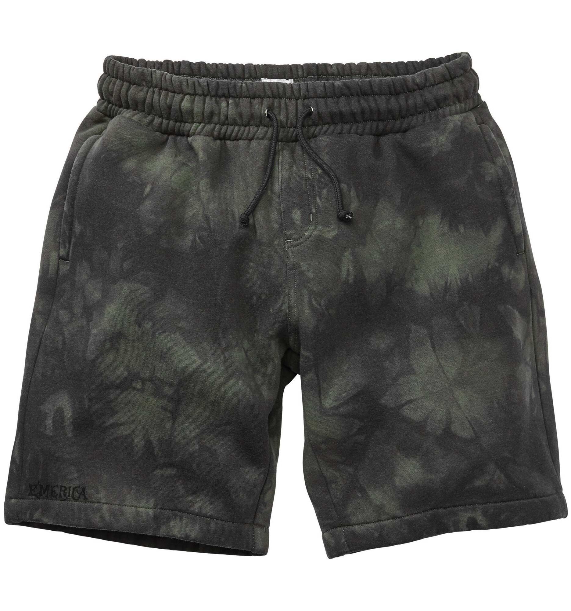 EMERICA Pant Short BLUR FLEECE black EMERICA Pant Short BLUR FLEECE, black M