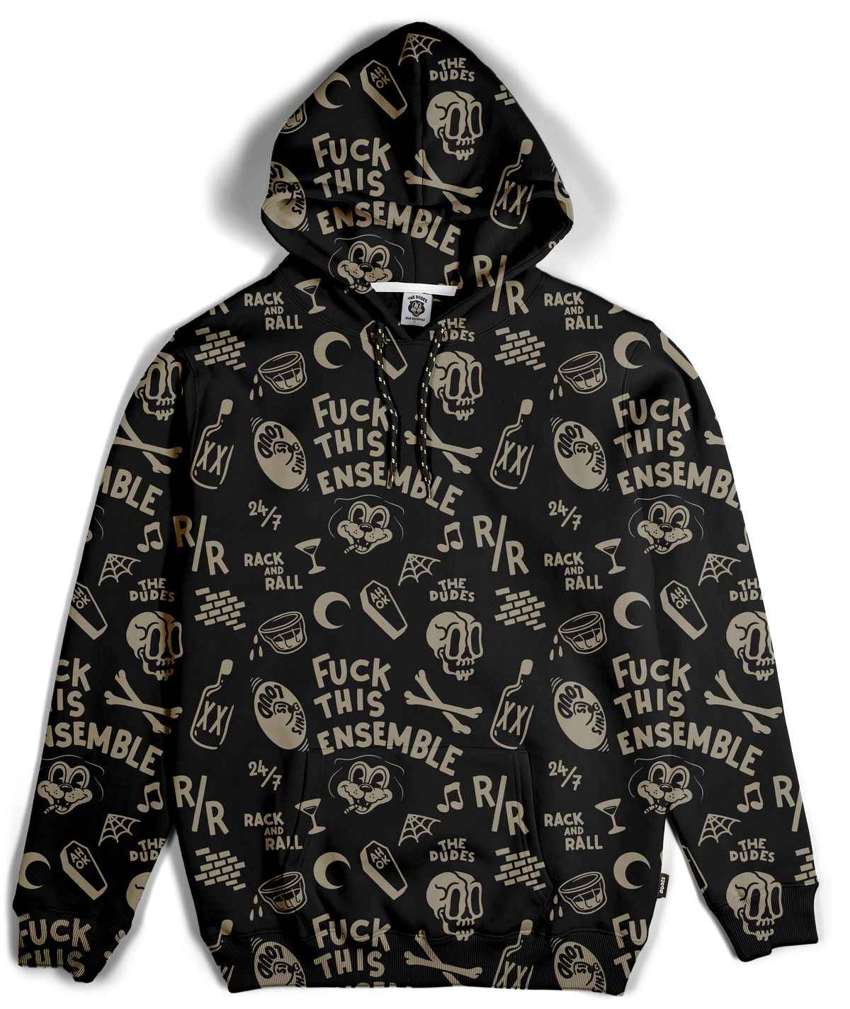 The Dudes Rack and Rall Ensemble Classic Hoody Premium - multicolor XXXL