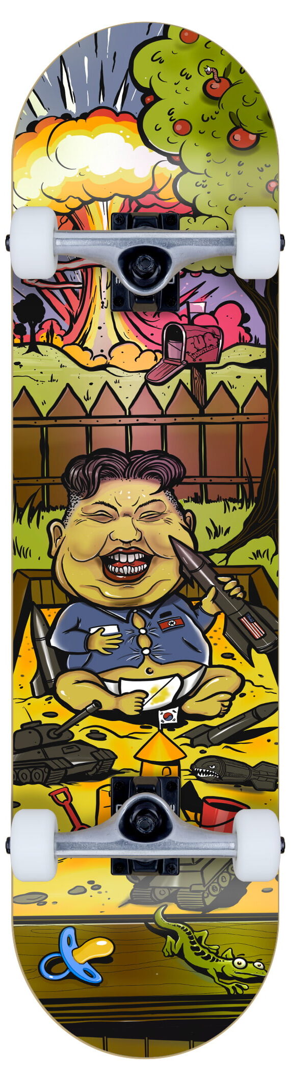 FUA complete skateboard Kim