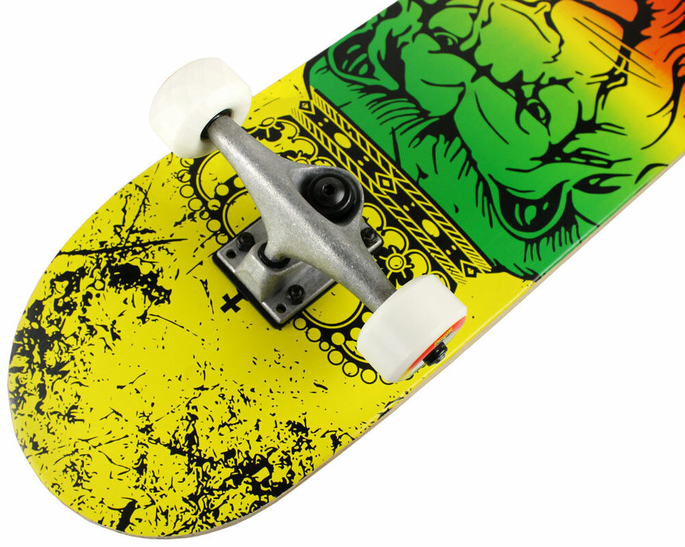 Krown Complete Skateboard Rookie Zion Lion 7.5 Krown Complete Skateboard Rookie Zion Lion 7.5