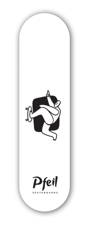 Pfeil Skateboard Deck OG Skulptur