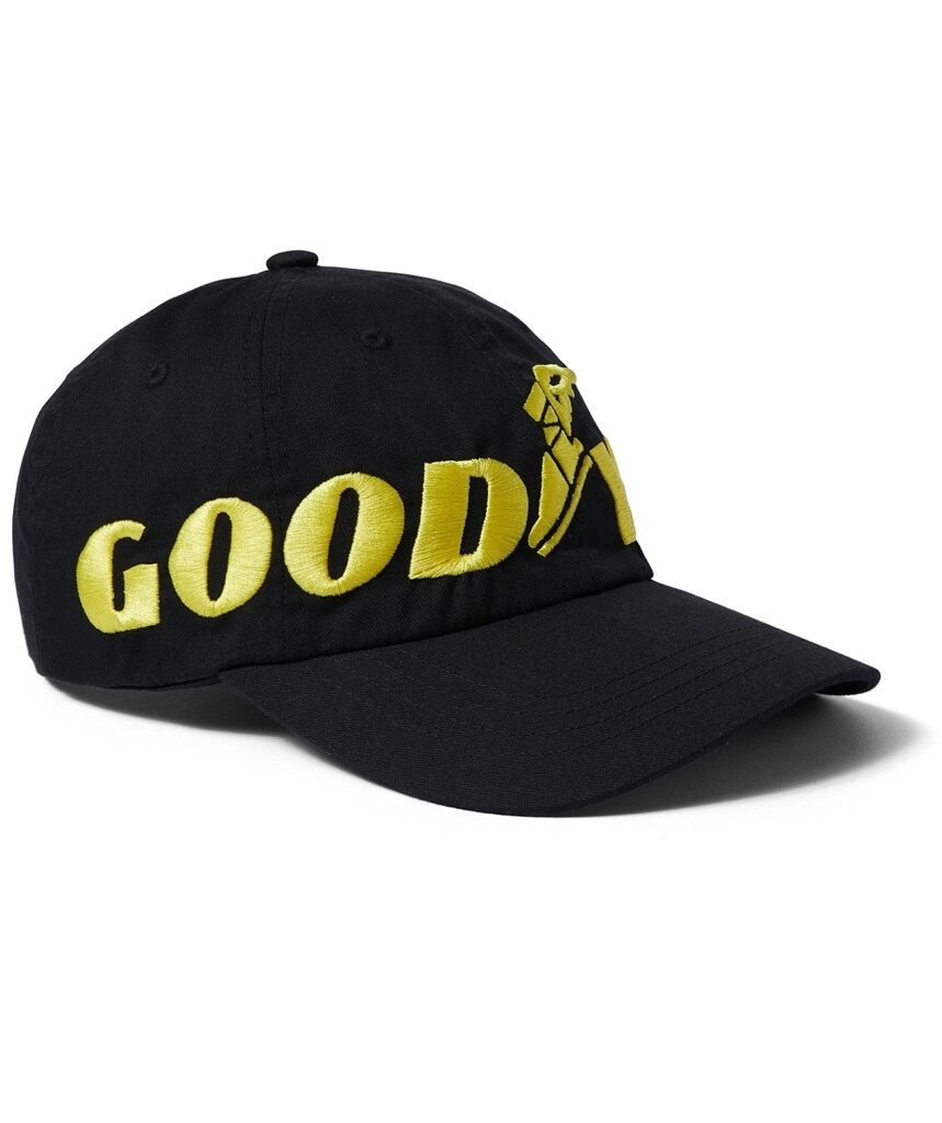 HUF Pit Crew 6 Panel Cap - black