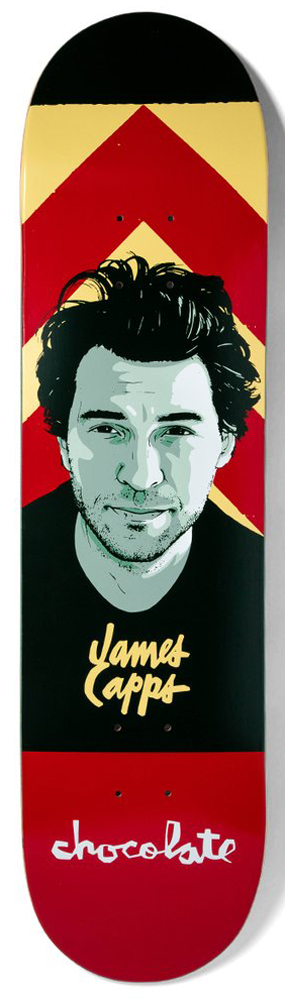 Chocolate Skateboard Deck Capps Portrait 8,00 Chocolate Skateboard Deck Capps Portrait 8,00