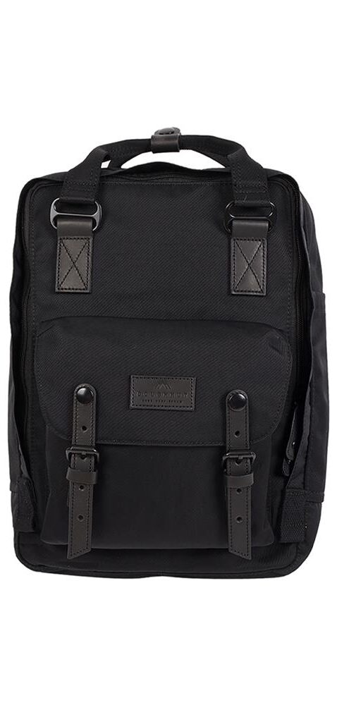 Doughnut Macaroon Rucksack - all black