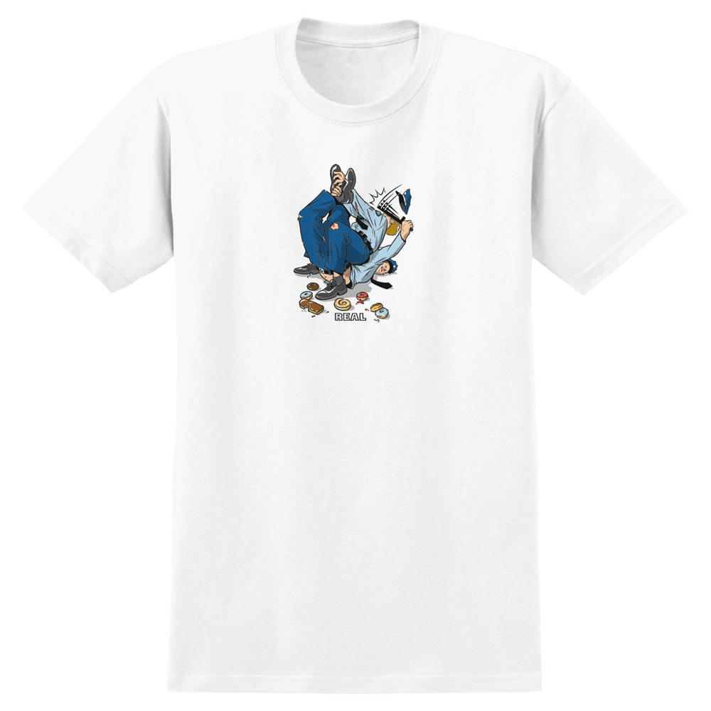 T-Shirt Real Double Duty White L