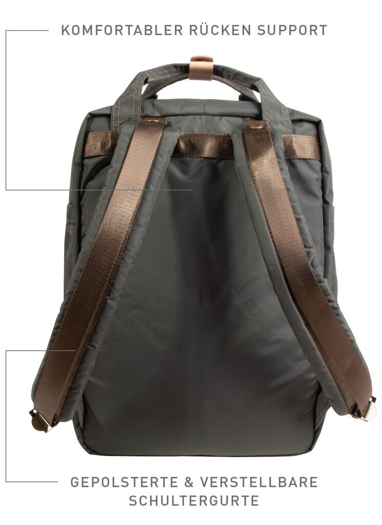 Doughnut Macaroon Jungle Series Rucksack - olive x army