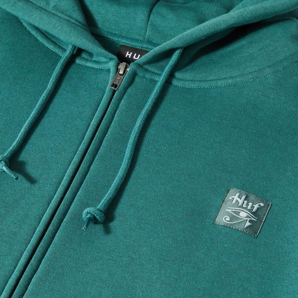 HUF Horus Zip Hoodie - pine XXL