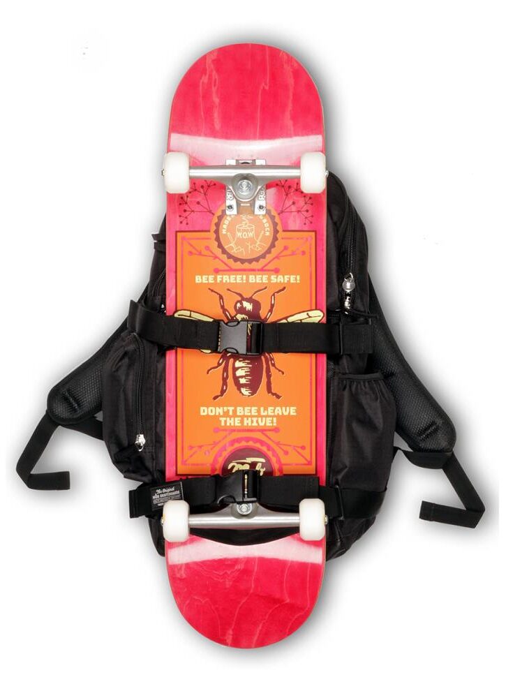 MOB Skateboards Backpack Trouble - black MOB Skateboards Backpack Trouble - black