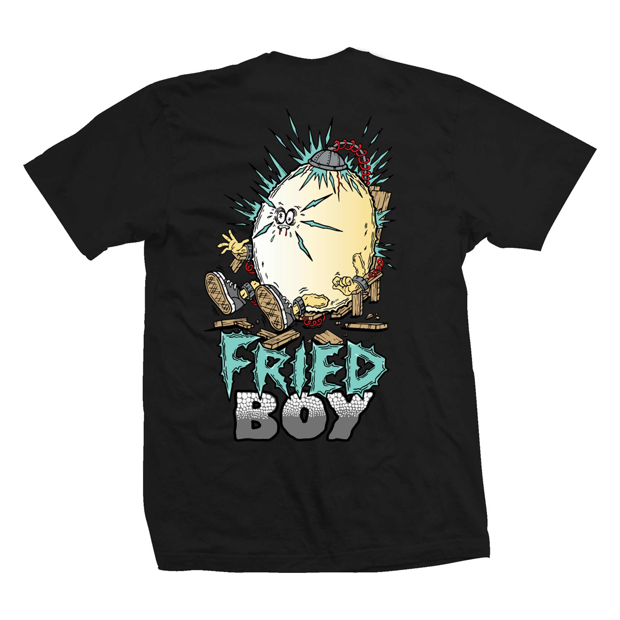 HEROIN T-Shirt FRIED BOY, black XL