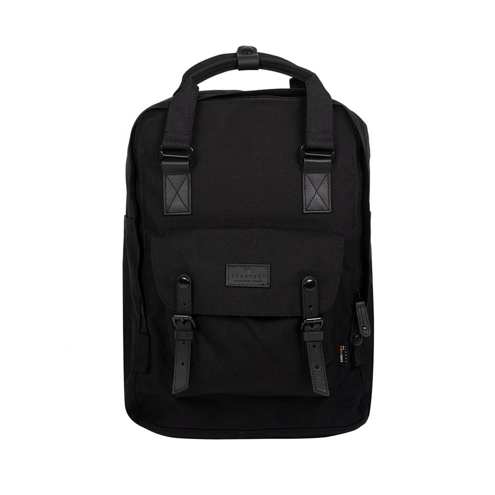 Doughnut Macaroon Large Cordura Rucksack - all black