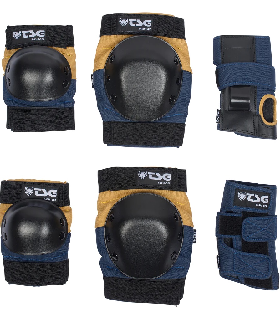 Protection-Set TSG Basic Set nightblue-duskyellow S Protection-Set TSG Basic Set nightblue-duskyellow S