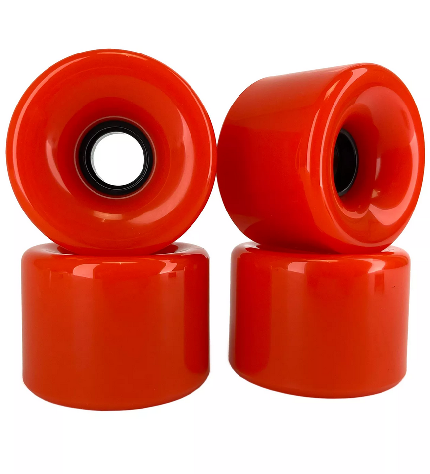 Impact Longboard Achsen Set 150mm Silver / Orange Wheels 76mm