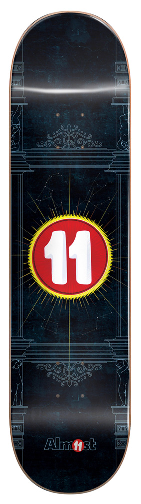 Almost Skateboard Deck Team Gronze Collection 8,125 R7 Almost Skateboard Deck Team Gronze Collection 8,125 R7