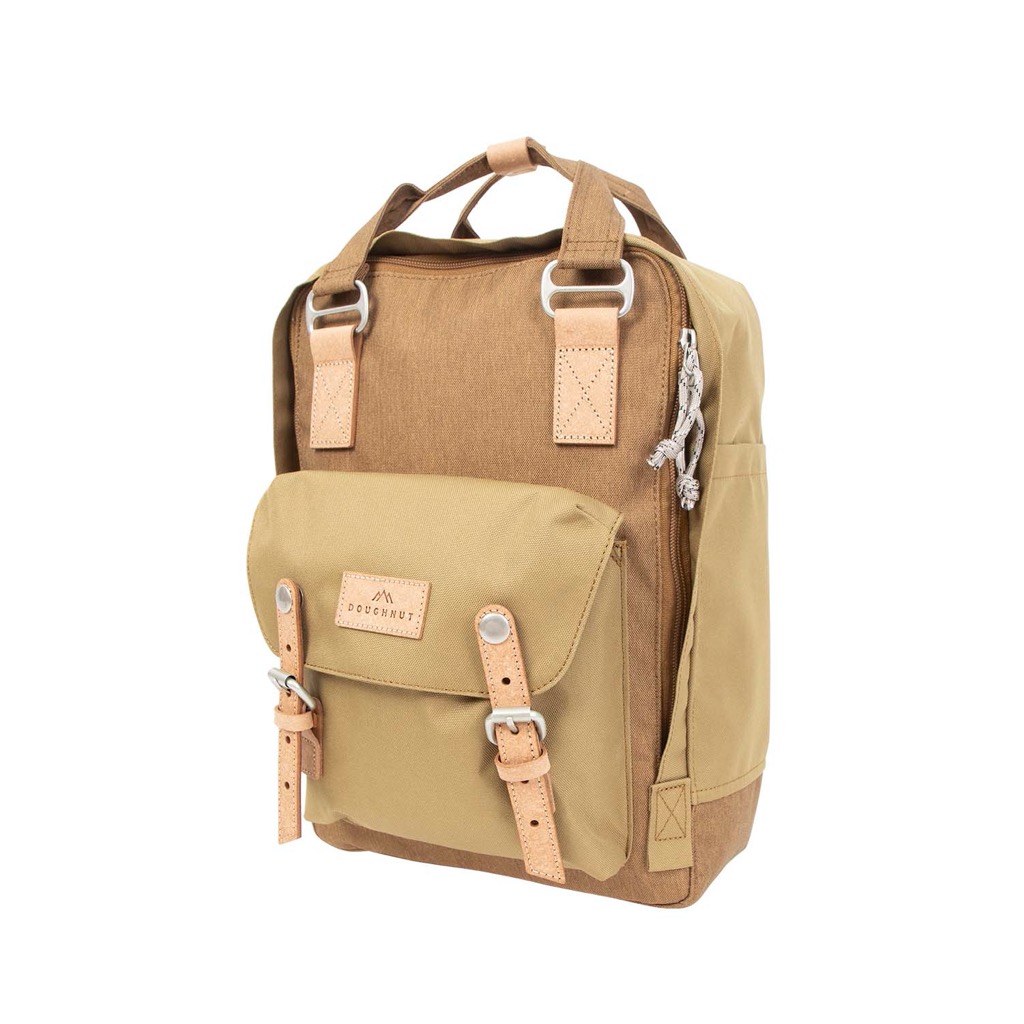 Doughnut Macaroon Euro Series Rucksack - khaki x camel