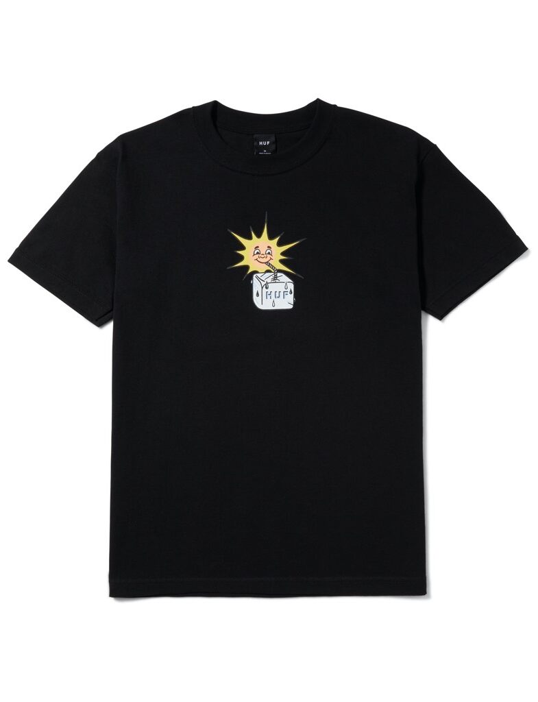 HUF Sippin Sun T-Shirt - black S HUF Sippin Sun T-Shirt - black XXL