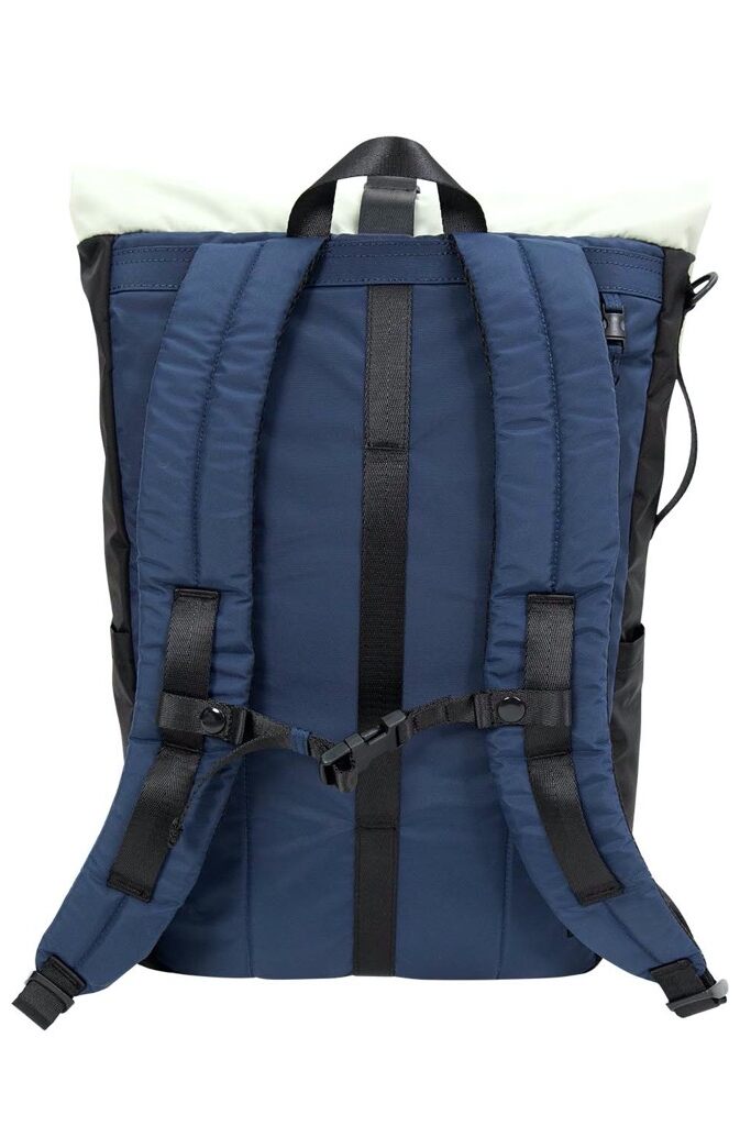 Doughnut Jetpack Go Wild Series Rolltop Rucksack - navy x grey