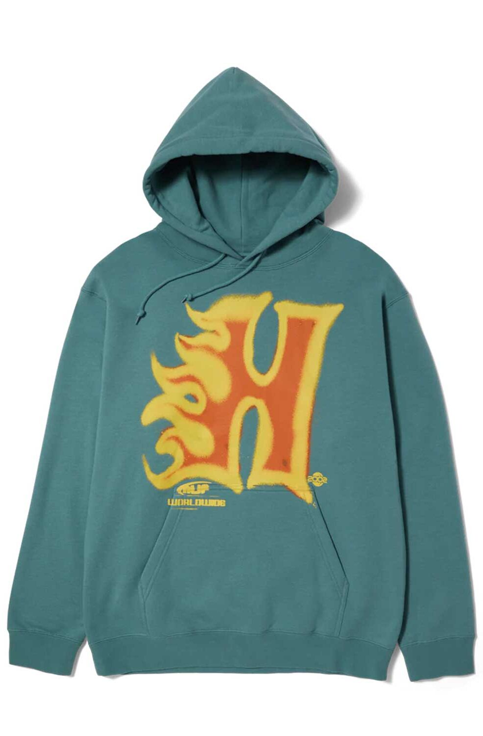 pf00648-sage-1 HUF Heat Wave Hoodie - sage
