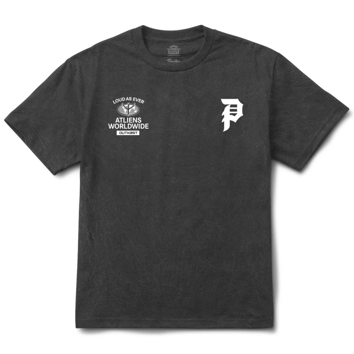 papho2431-blk-1 Primitive Glow HW T-Shirt - black