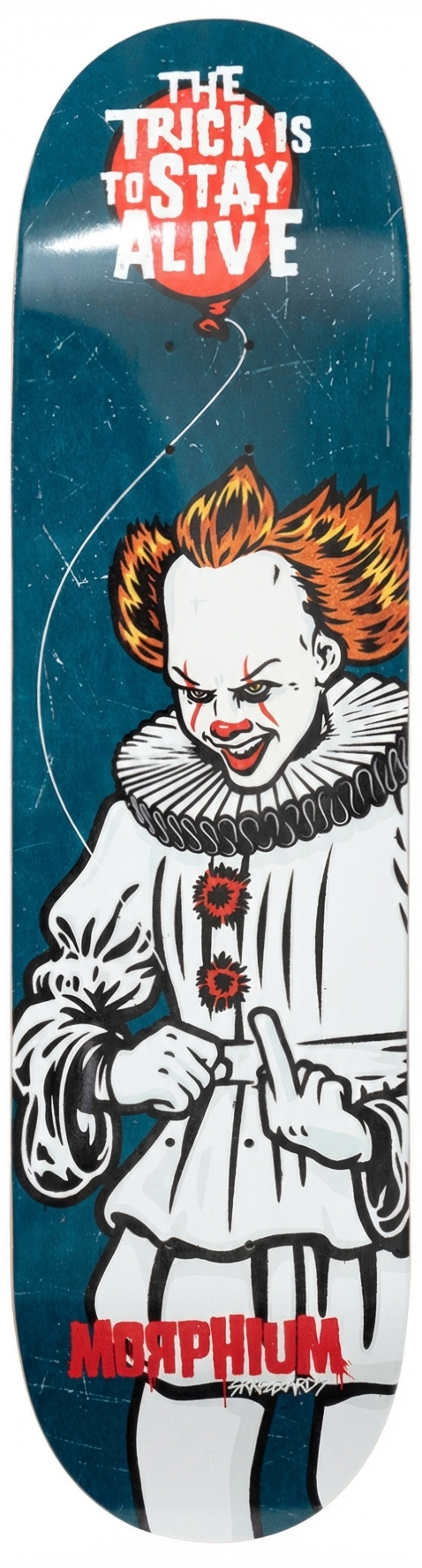 Morphium Pennywise Skateboard Deck 7.75 Morphium Pennywise Skateboard Deck 8.62