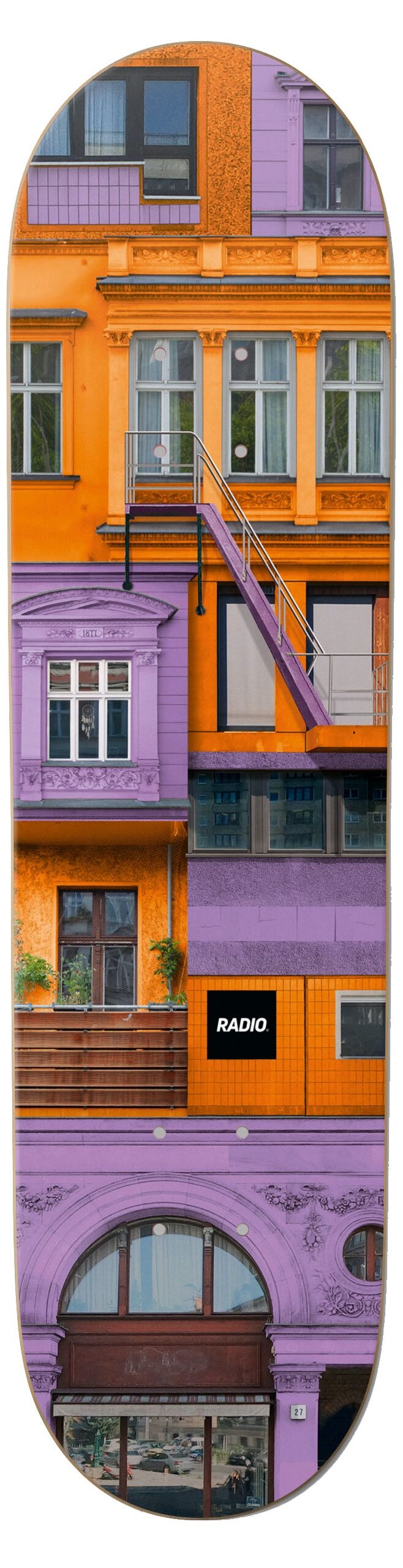 Radio Remix Skateboard Deck Radio Remix Skateboard Deck