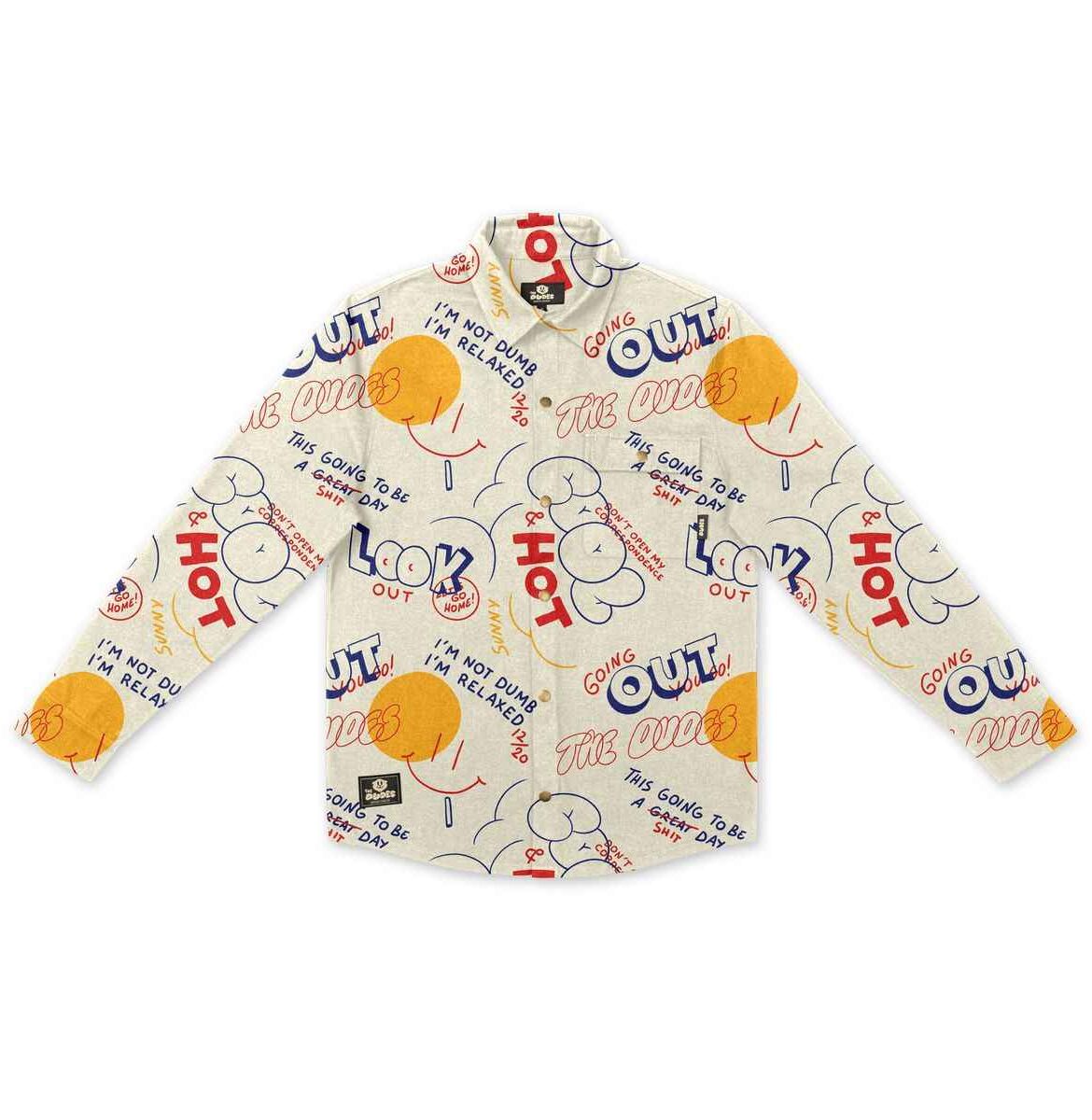 The Dudes Hot & Cool Overshirt Chuck Premium - multicolor The Dudes Hot & Cool Overshirt Chuck Premium - multicolor XXXL