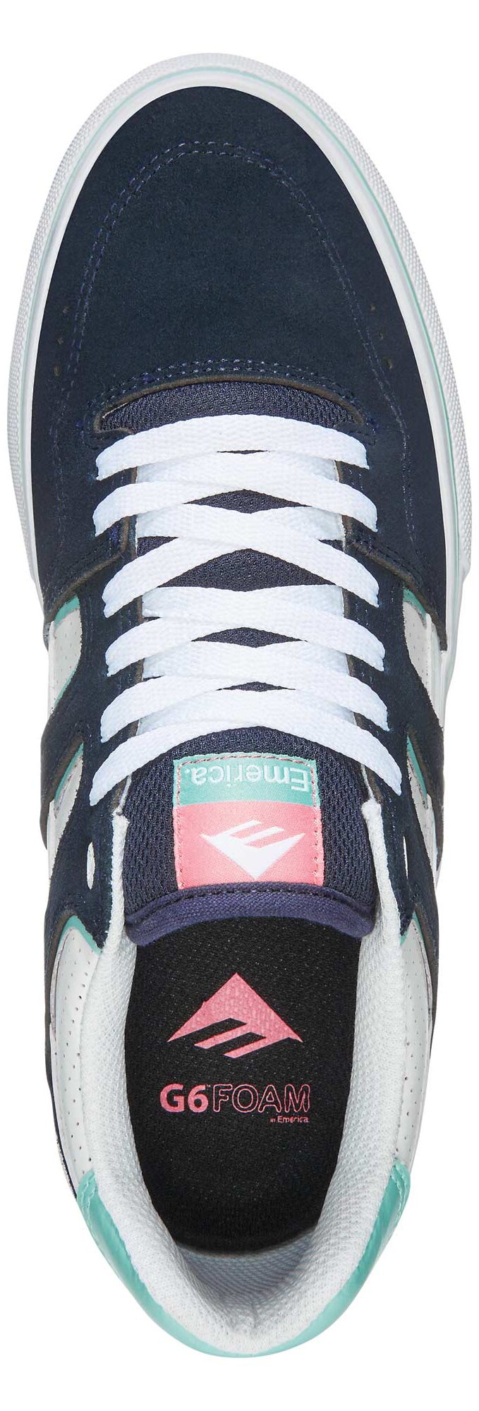 EMERICA Shoe TILT G6 VULC nav/whi/blu navy/white/blue EMERICA Shoe TILT G6 VULC nav/whi/blu, navy/white/blue 10