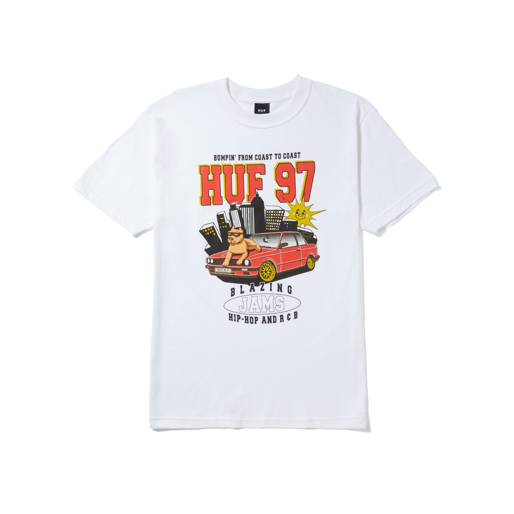 HUF Blazing Jams T-Shirt - white XXL