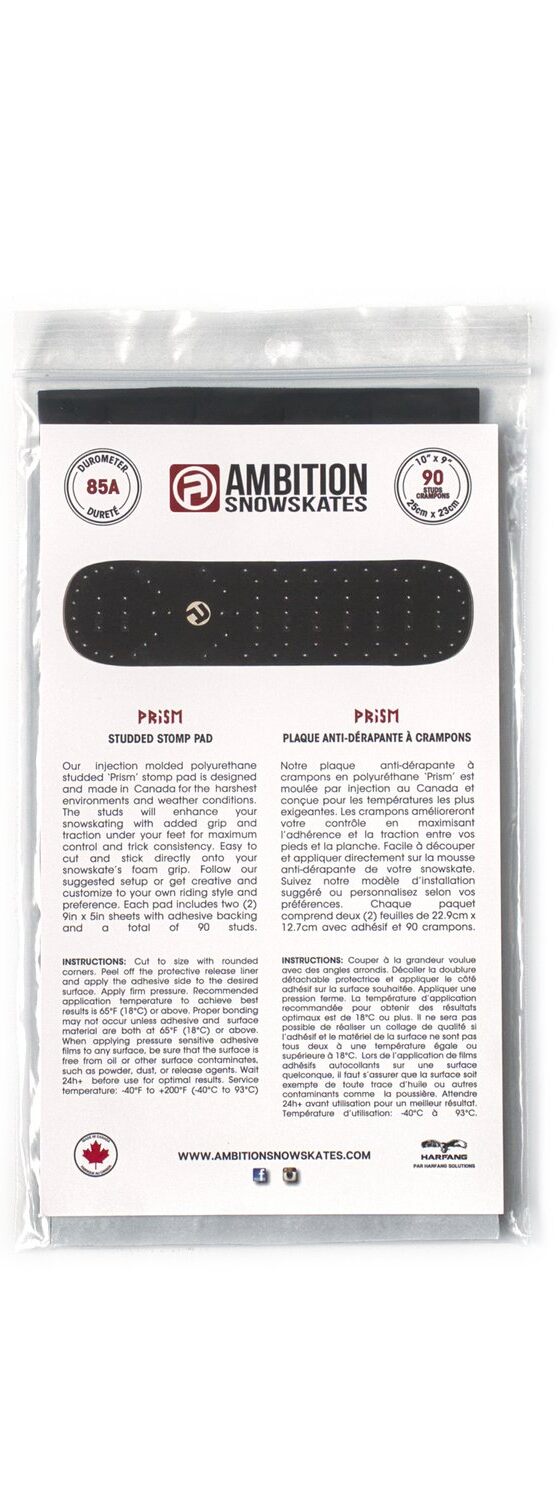 Ambition Prism Studded Grip for Snowskates Ambition Prism Studded Grip for Snowskates