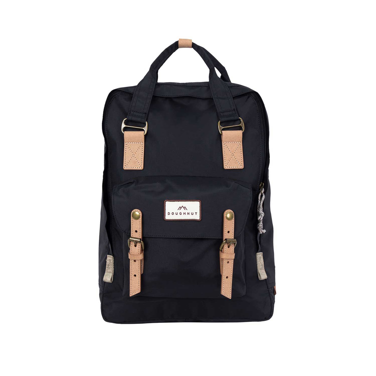 Doughnut Macaroon Large Jungle Backpack - black