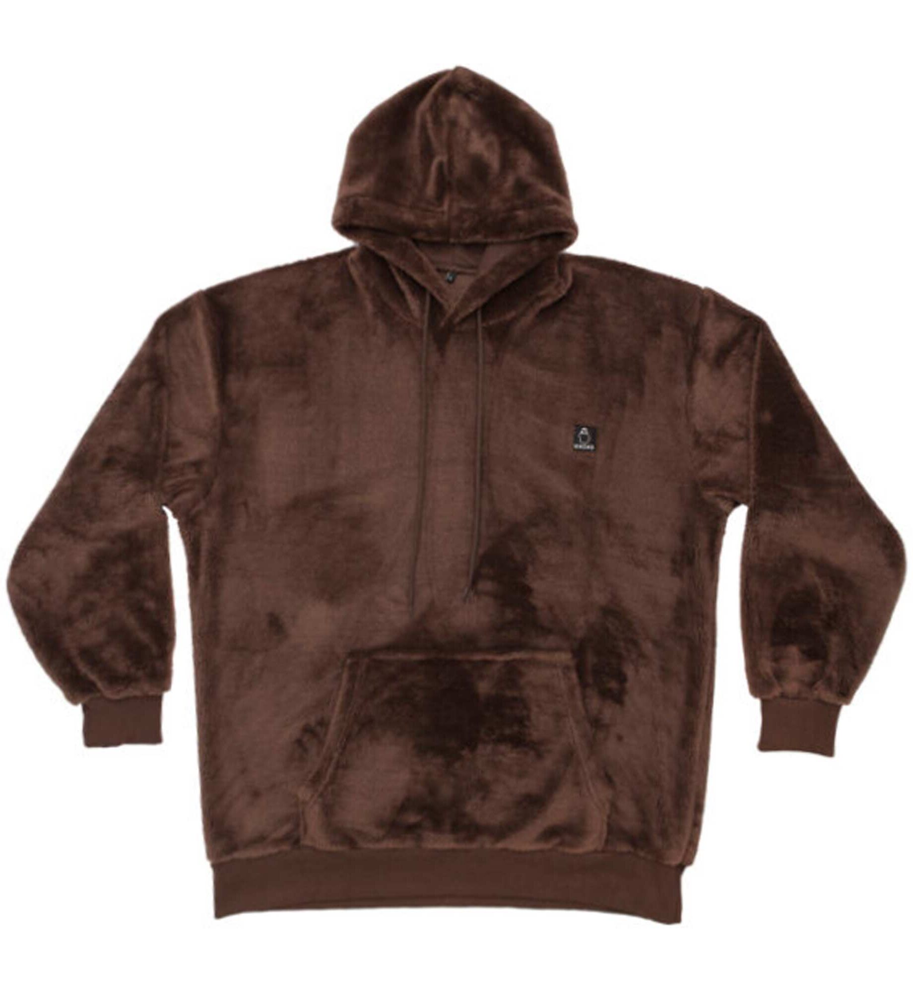 NNSNS Sweat CENTAUR FLEECE Hooded brown NNSNS Sweat CENTAUR FLEECE Hooded, brown XS
