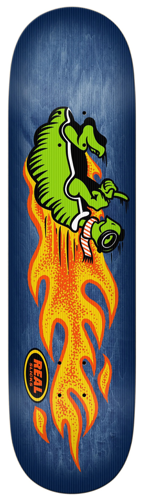 Real Skateboard Deck Team Real Slick 8,50