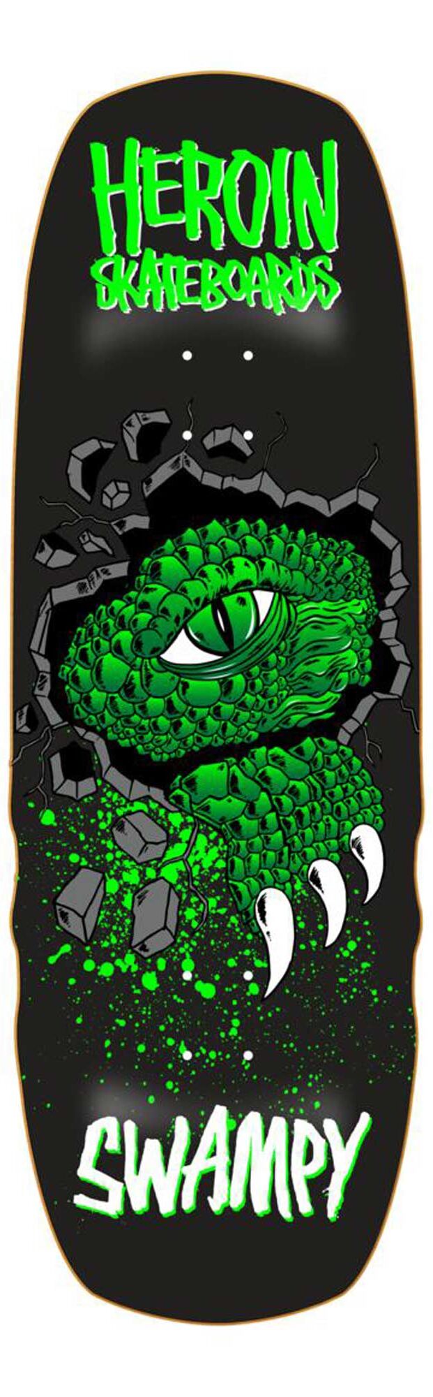 HEROIN Deck SWAMPY ALLIGATOR SHOVEL 10.5