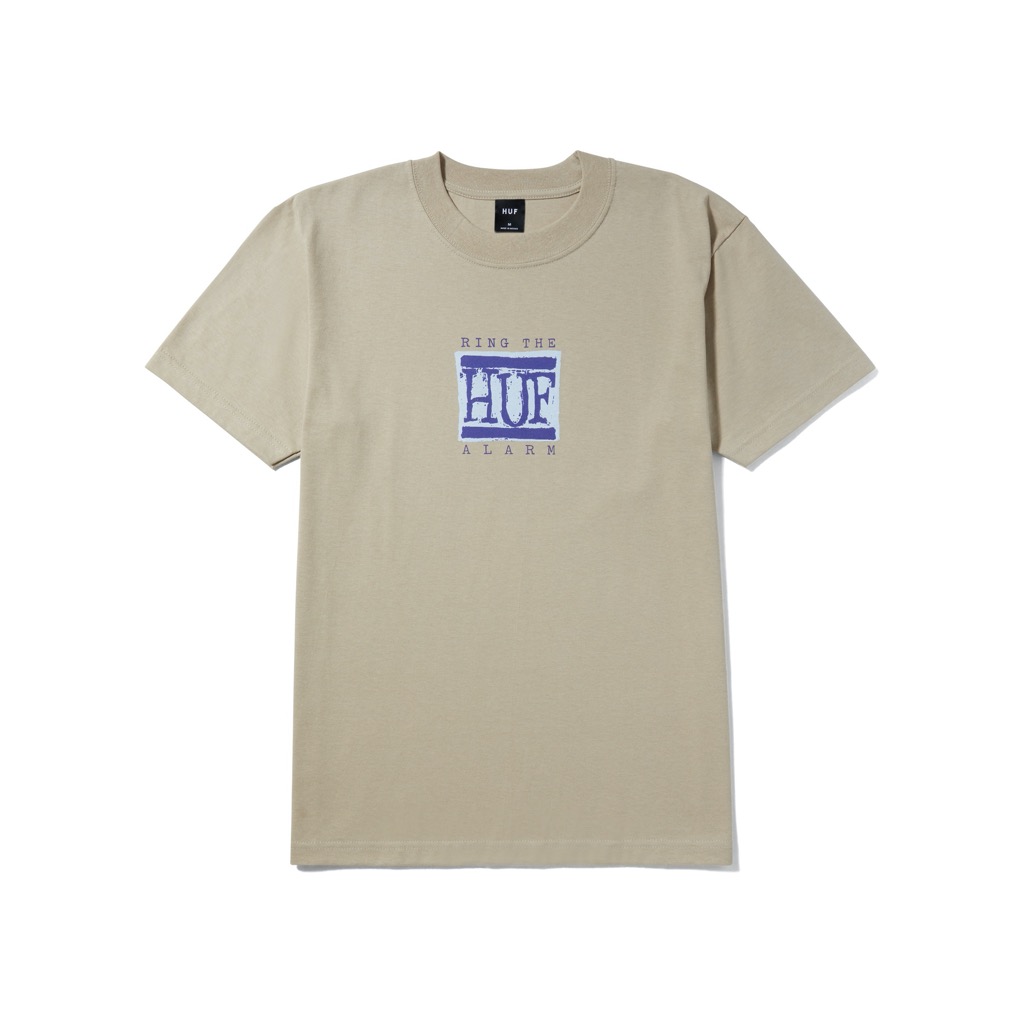 HUF Alarm T-Shirt - clay XXL