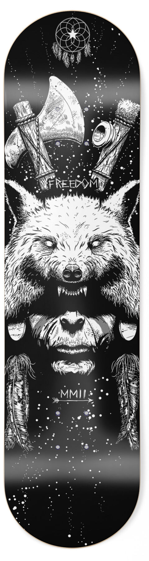 Freedom Shaman Skateboard Deck Freedom Shaman Skateboard Deck 8.75