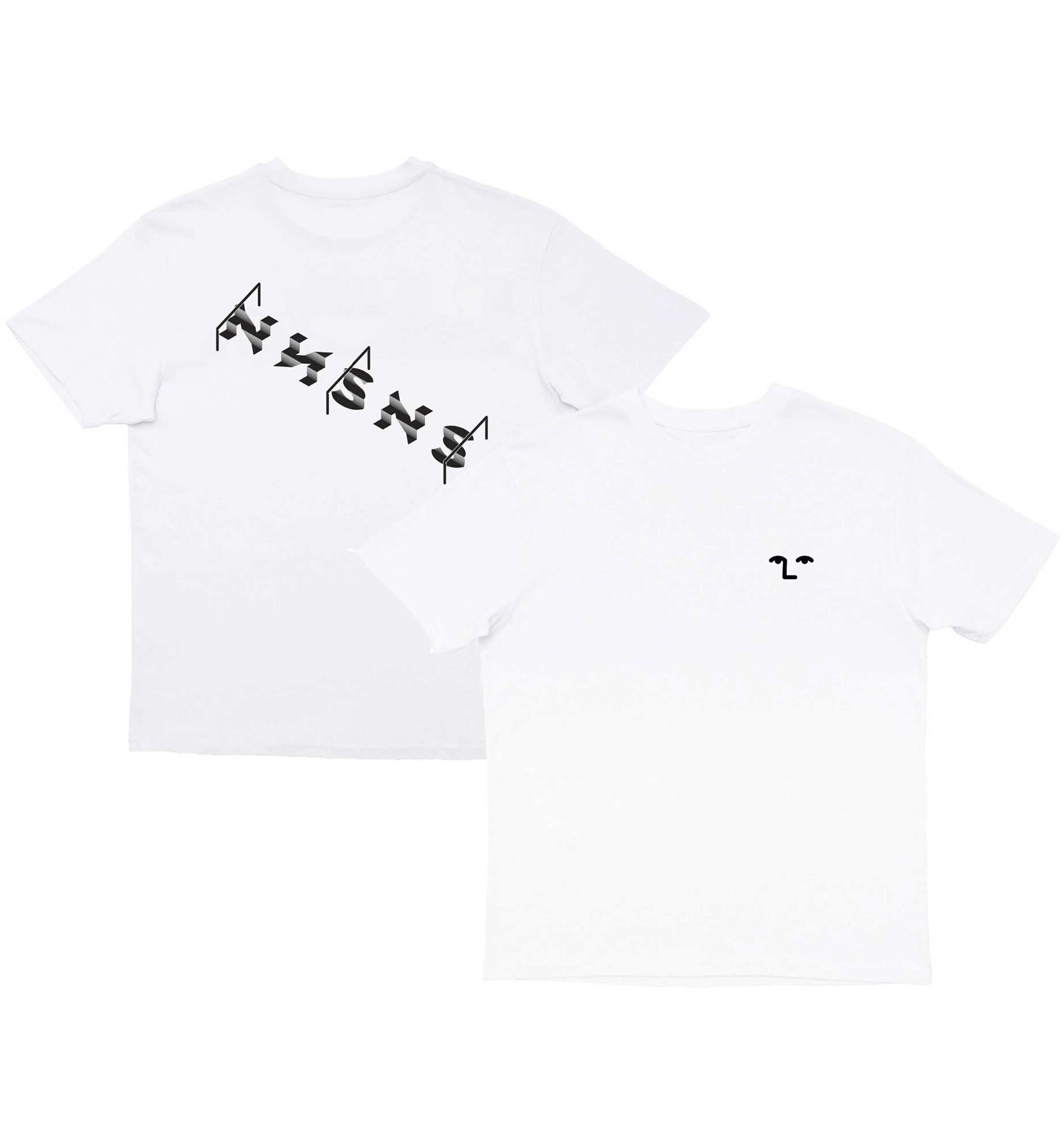 NNSNS T-Shirt STAIRS white
