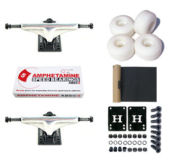 Core Trucks Skateboard Achsen Set Silber 5.0