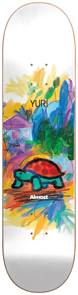 Almost Skateboard Deck Yuri Mean Pets Paintings IL 8,375