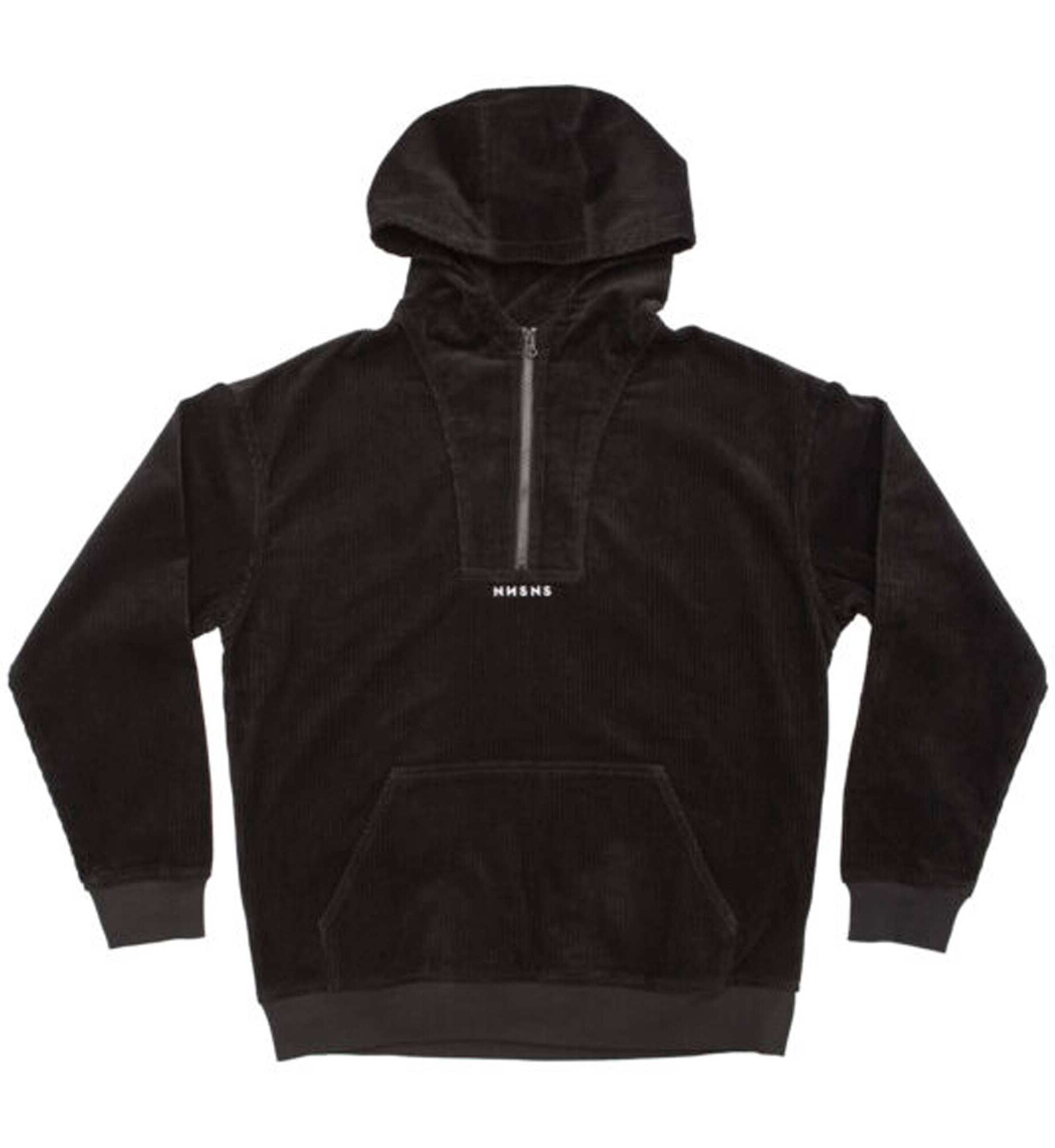 NNSNS Sweat CHUPACABRA CORD Hooded black NNSNS Sweat CHUPACABRA CORD Hooded, black XS