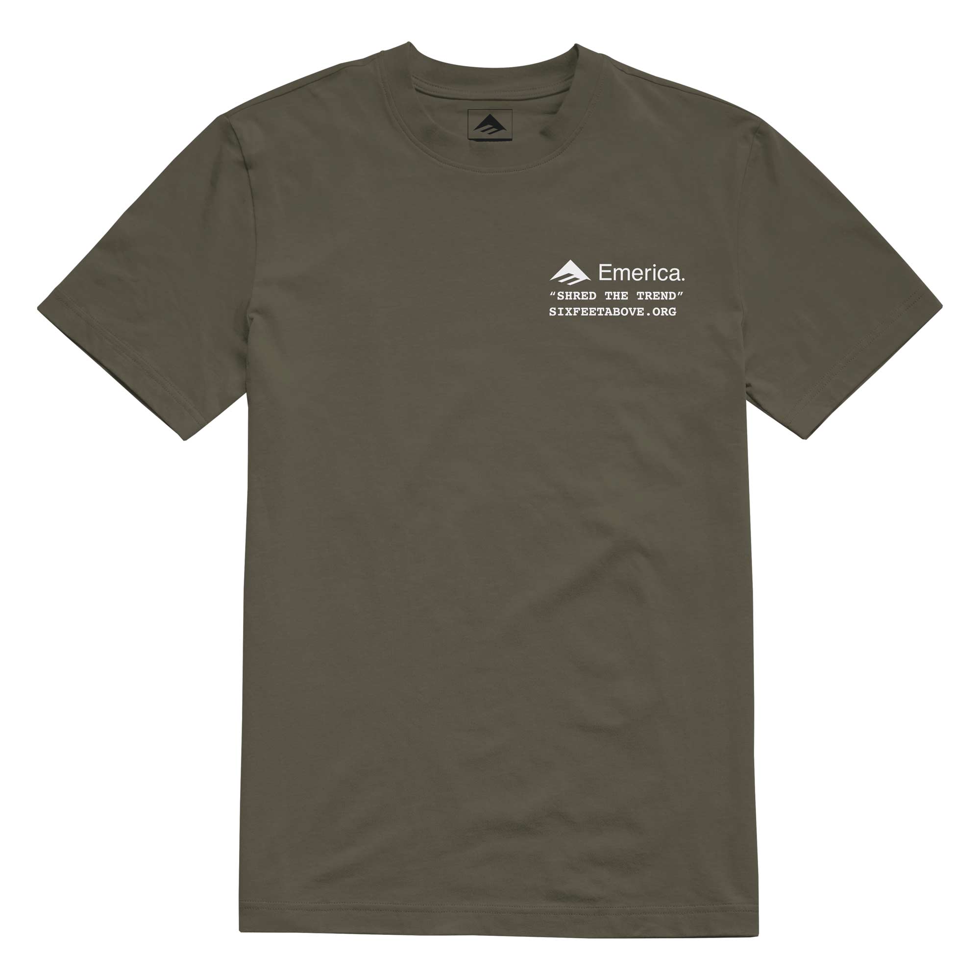 T-Shirt EMERICA 6 FEET ABOVE militaire