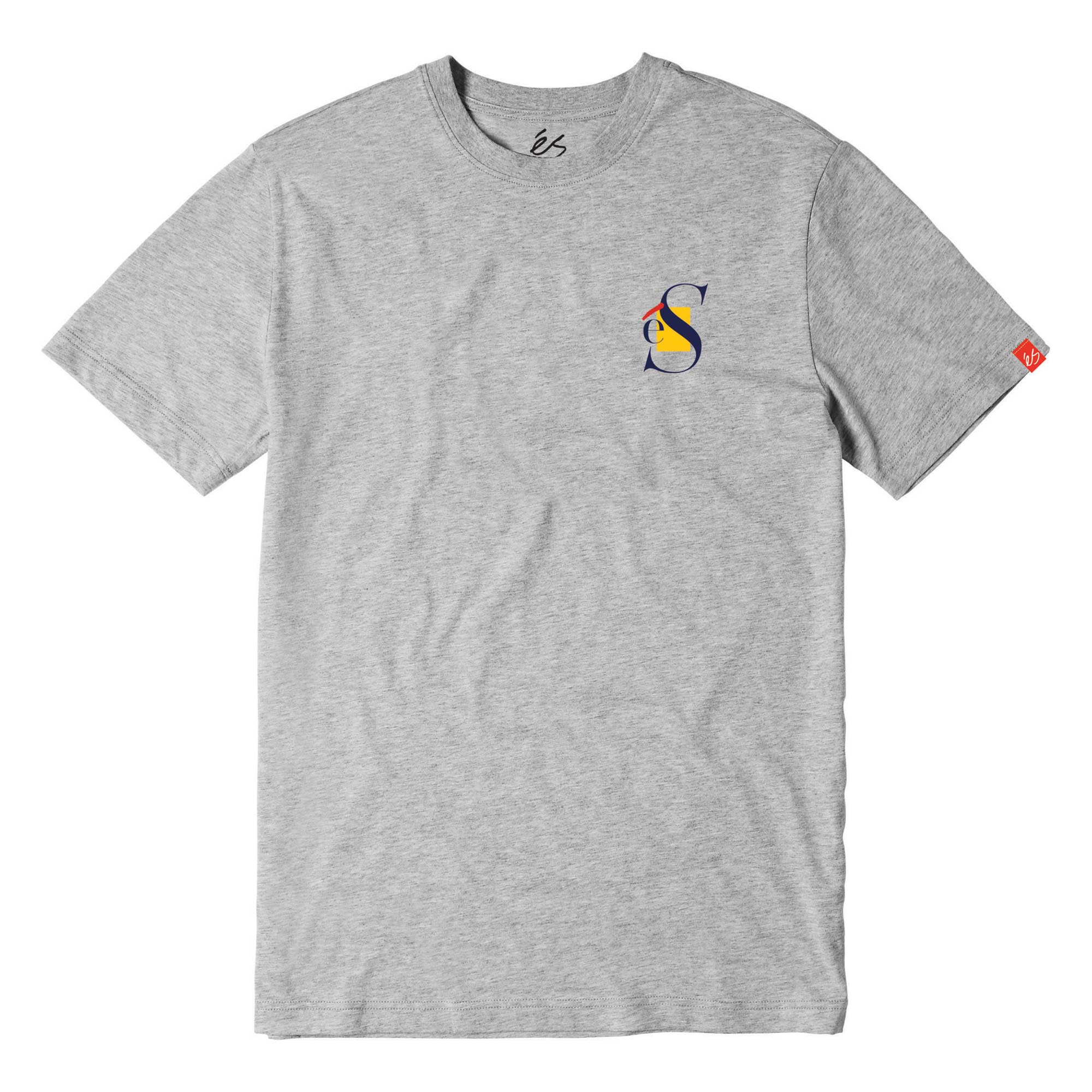 eS SKB T-Shirt LAYERS S/S grey/heather