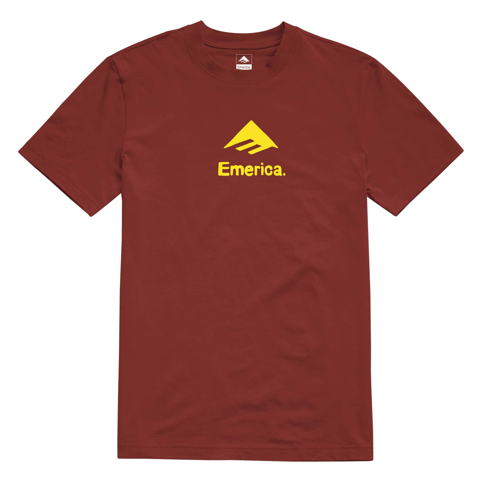 EMERICA T-Shirt PAVEMENT burgundy