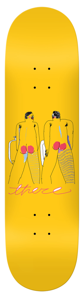 There Skateboard Deck Team Cruising 8,25