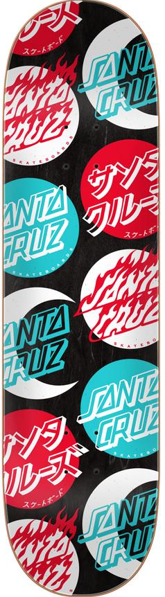 Santa Cruz Shadowless Dots 7ply Birch Skateboard Deck 8.25 Santa Cruz Shadowless Dots 7ply Birch Skateboard Deck 8.25